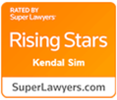 Rated by Super Lawyers | Rising Stars | Kendal Sim | SuperLawyers.com
